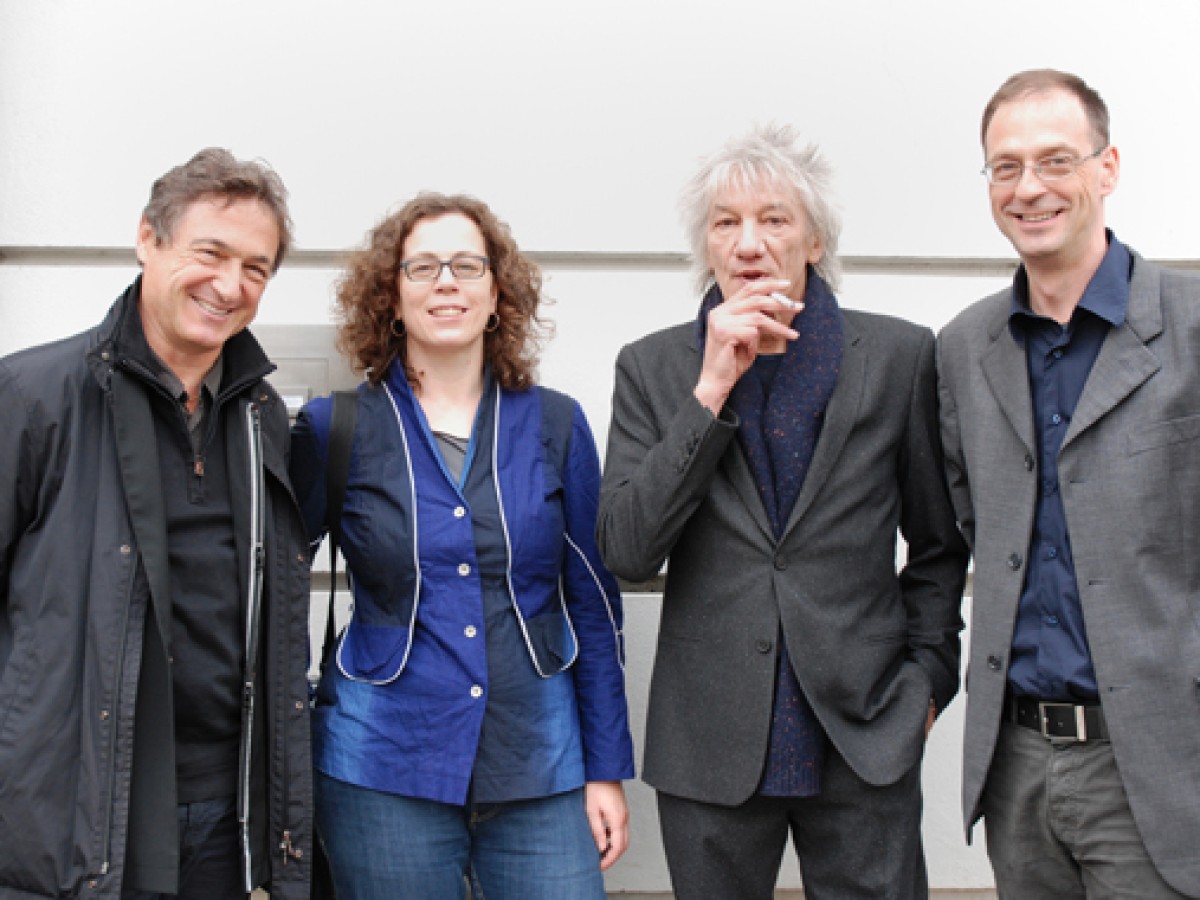 v.l.n.r. Jean Perret, Barbara Pichler, Werner Ruzicka, Constantin Wullf © Sissi Makovec