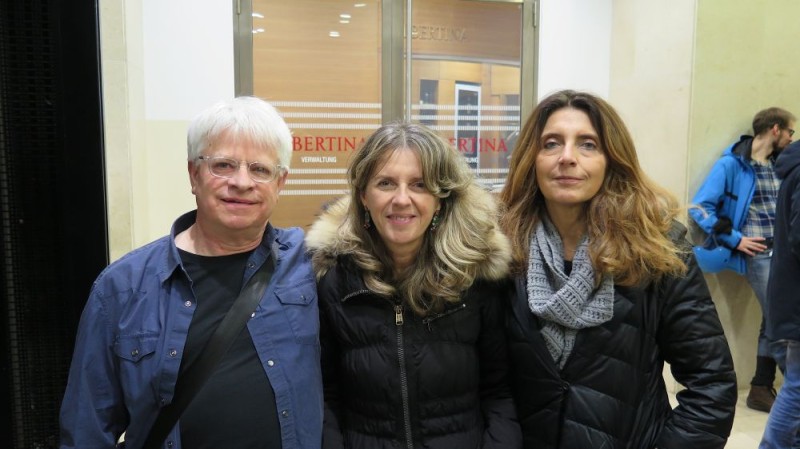 Rick Prelinger, Gabriella Scipione, Antonella Guidazzoli © Ingo Zechner
