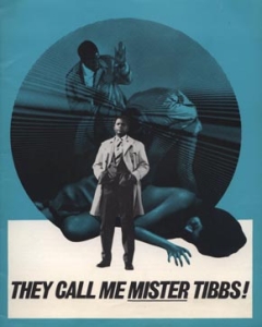 Promotional material for the film "They Call Me Mister Tibbs!" by Gordon Douglas (1970)