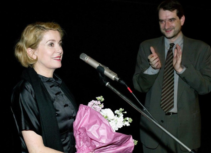 Catherine Deneuve und Alexander Horwath, 2003 © Robert Newald