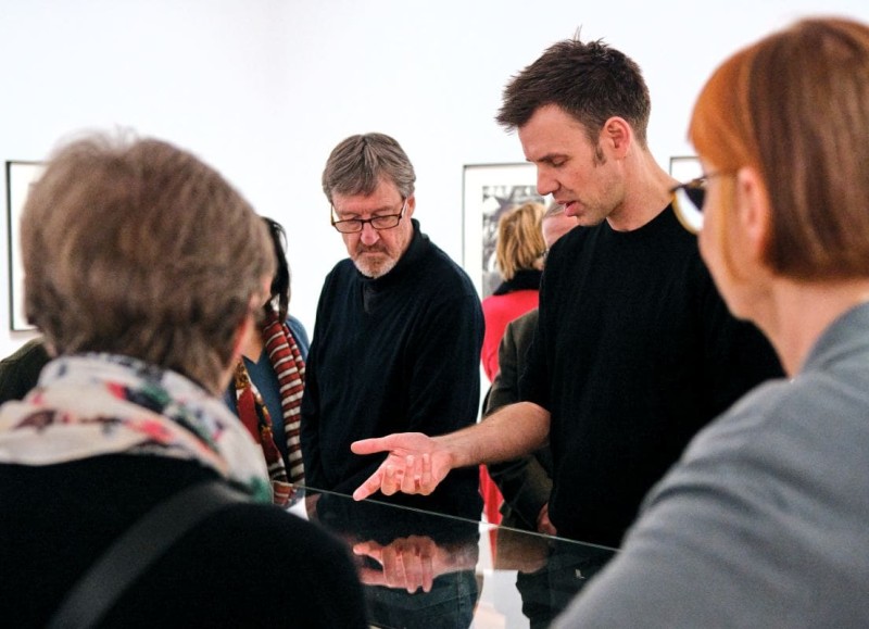 Führung in der Albertina, Jänner 2026 (Foto: ÖFM © Eszter Kondor) Führung in der Albertina, Jänner 2026 (Foto: ÖFM © Eszter Kondor)