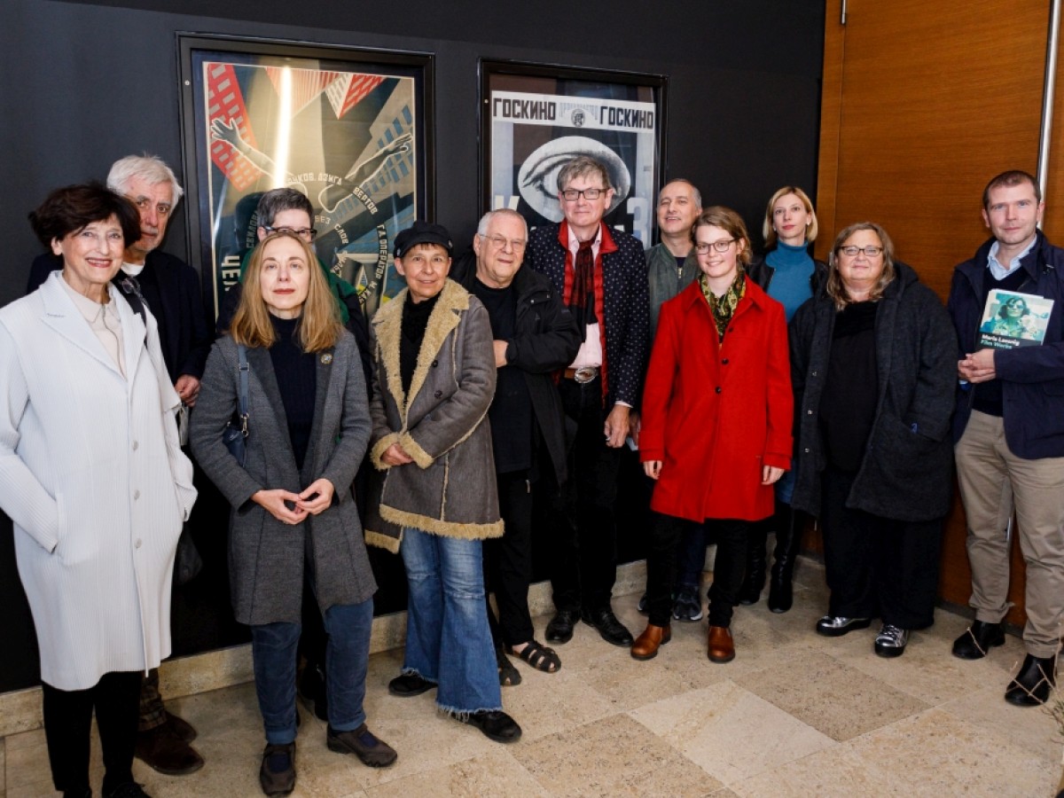 Silvia Eiblmayr, Peter Pakesch, Martina Kudláček, Isabella Reicher, Mara Mattuschka, Hubert Sielecki, Hans Werner Poschauko, Dietmar Schwärzler, Stefanie Proksch-Weilguni, Eszter Kondor, Gabi Schuster, Michael Loebenstein (Foto: ÖFM © Peter Griesser)