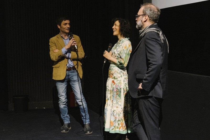 Jurij Meden, Iris Elezi, Thomas Logoreci (Foto: ÖFM © Mercan Sümbültepe)