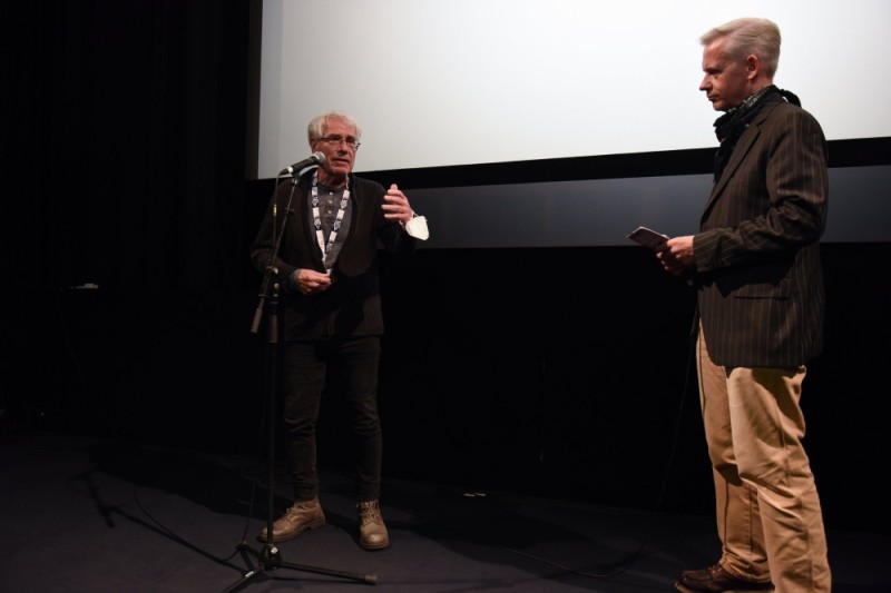 Želimir Žilnik, Neil Young (Foto: Viennale / © Alexi Pelekanos)