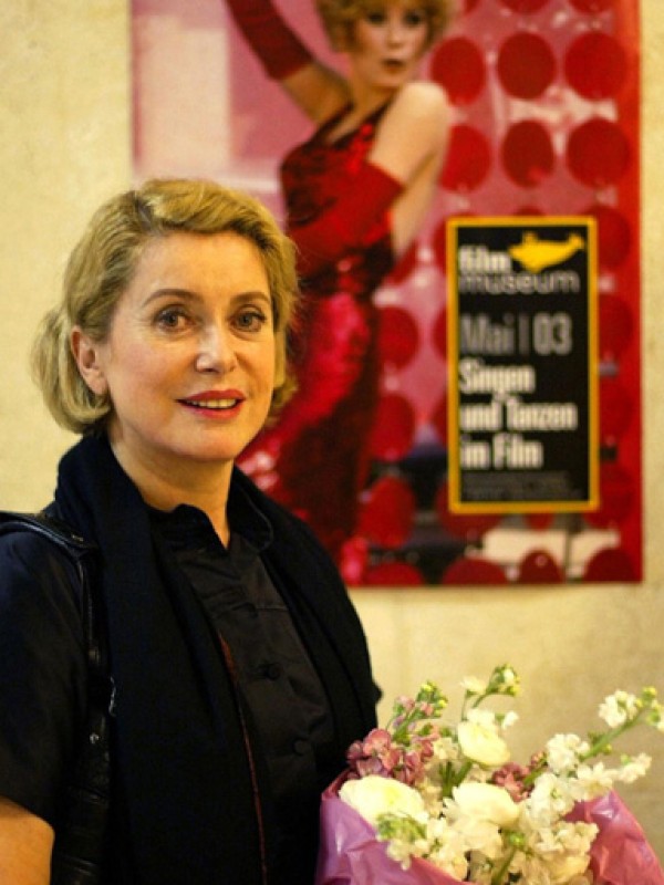 Catherine Deneuve bei ihrem Besuch im Filmmuseum © Robert Newald