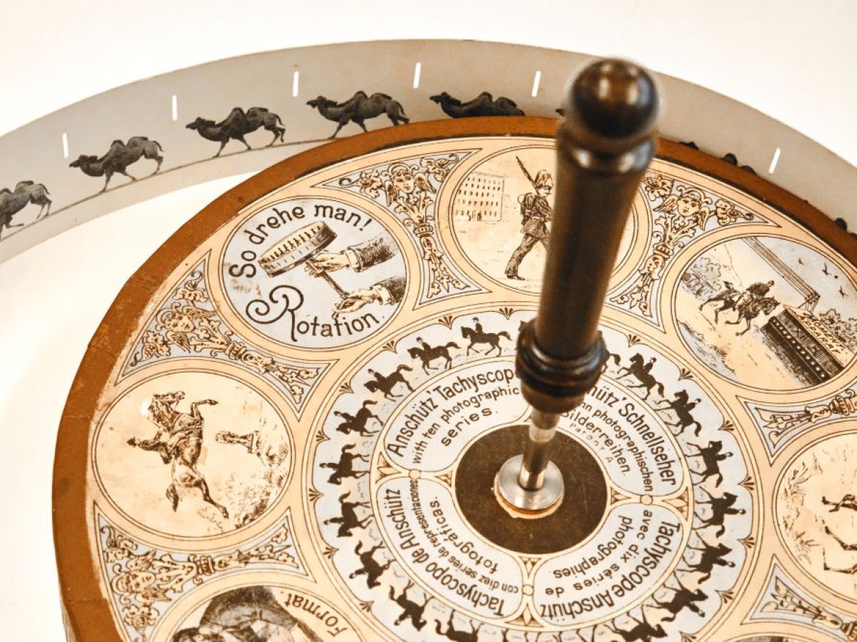 Schnellseher (Tachyskop) aus der Werkstatt des Erfinders Ottomar Anschütz (Foto: ÖFM / © Eszter Kondor)