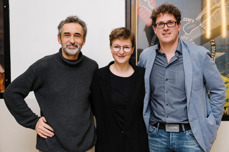 Gerald Weber, Katharina Müller, Siegfried A. Fruhauf (Foto: ÖFM / © Mercan Sümbültepe)