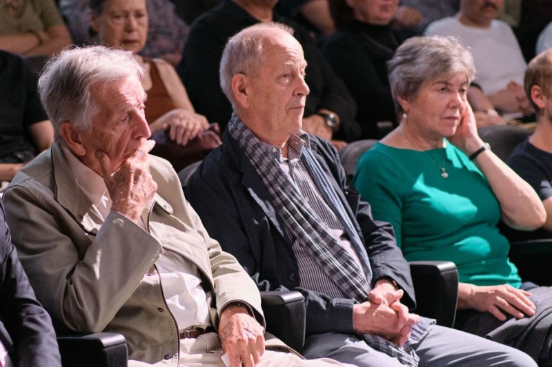 Costa-Gavras, Georg Gröller, Friedl vom Gröller (Foto: ÖFM © Eszter Kondor)