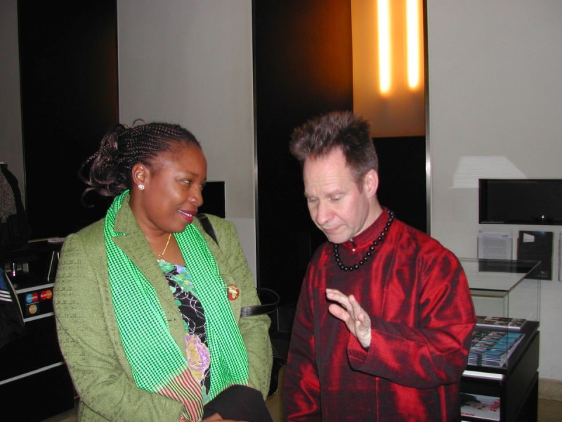 Fanta Régina Nacro und Peter Sellars