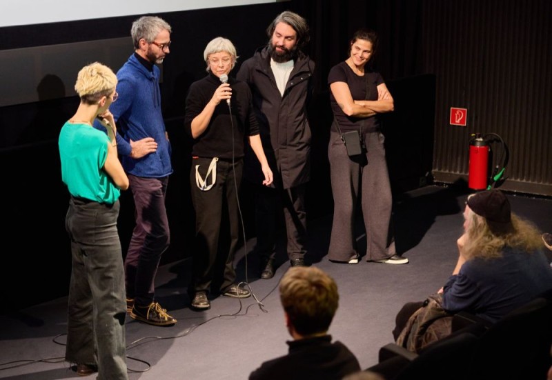 Doris Posch und Team von Urban Solutions: Arne Hector, Minze Tummescheit, Vinícius Lopes, Luciana Mazeto © Viennale / Alexander Tuma