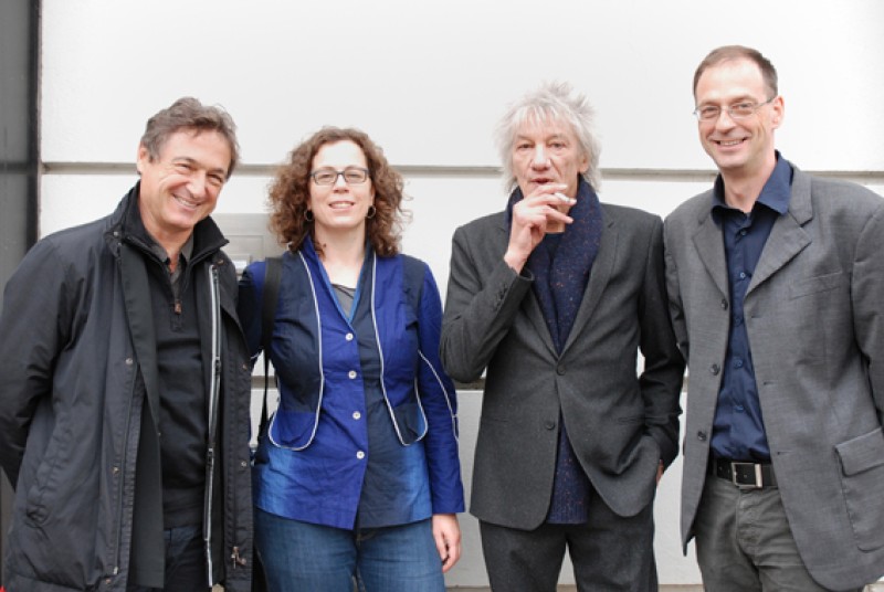 v.l.n.r. Jean Perret, Barbara Pichler, Werner Ruzicka, Constantin Wullf © Sissi Makovec