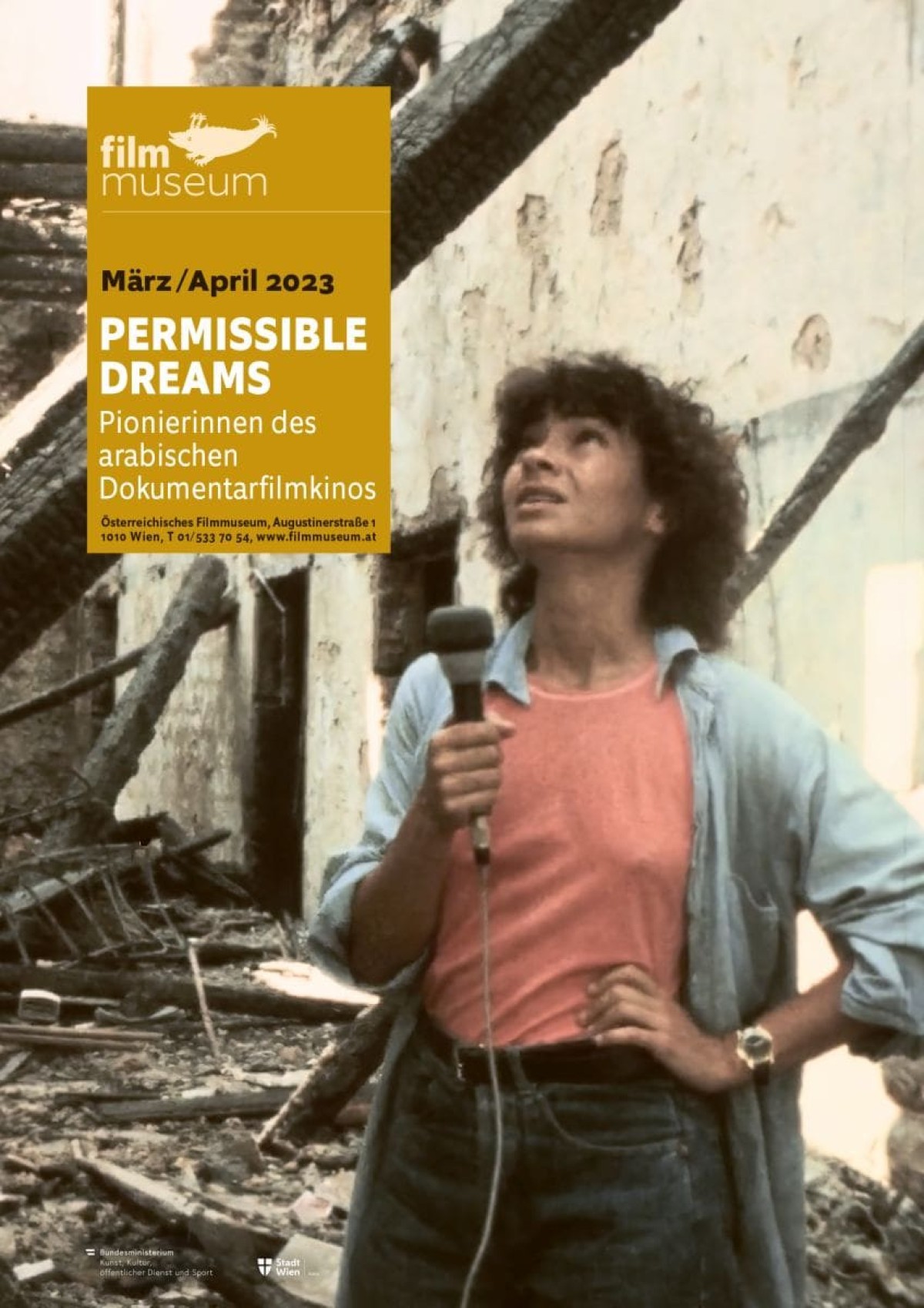 Plakat Permissible Dreams (Motiv:  Beyrouth, ma ville / Beirut Madinati, 1982, Jocelyne Saab)