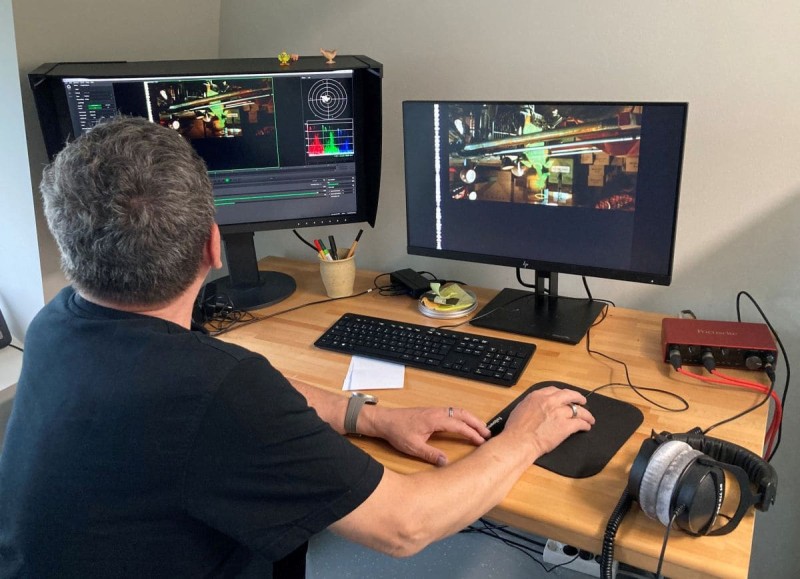 Bedienoberfläche des Multiformat-Filmscanners MWA Spinner S2 (Foto: ÖFM)