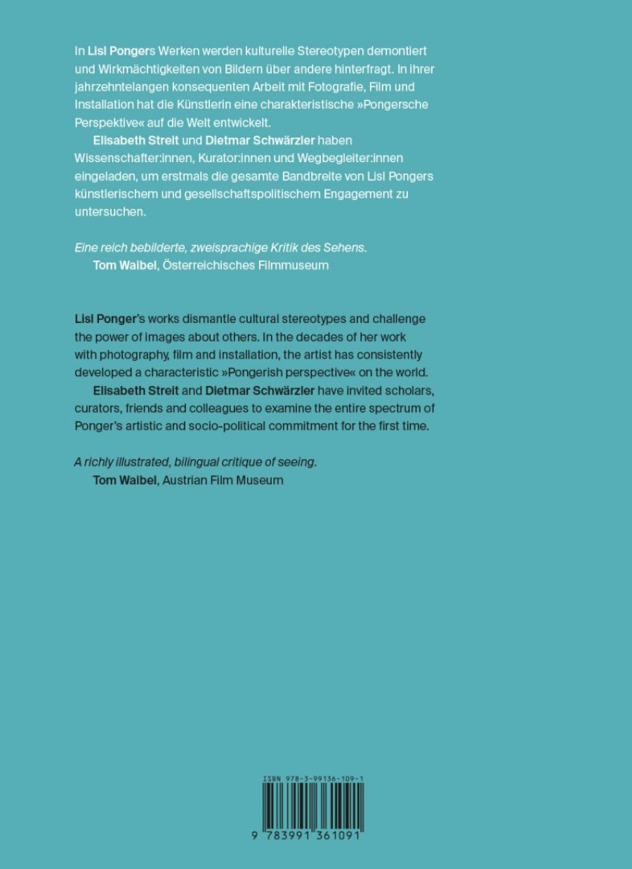 Backcover Lisl Ponger: Semiotische Geister / Semiotic Ghosts