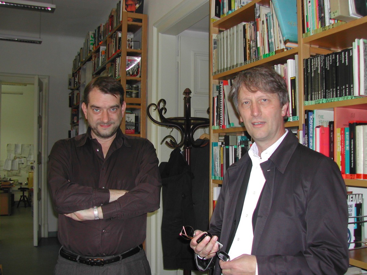 v.l.n.r. Alexander Horwath und Ralph Eue