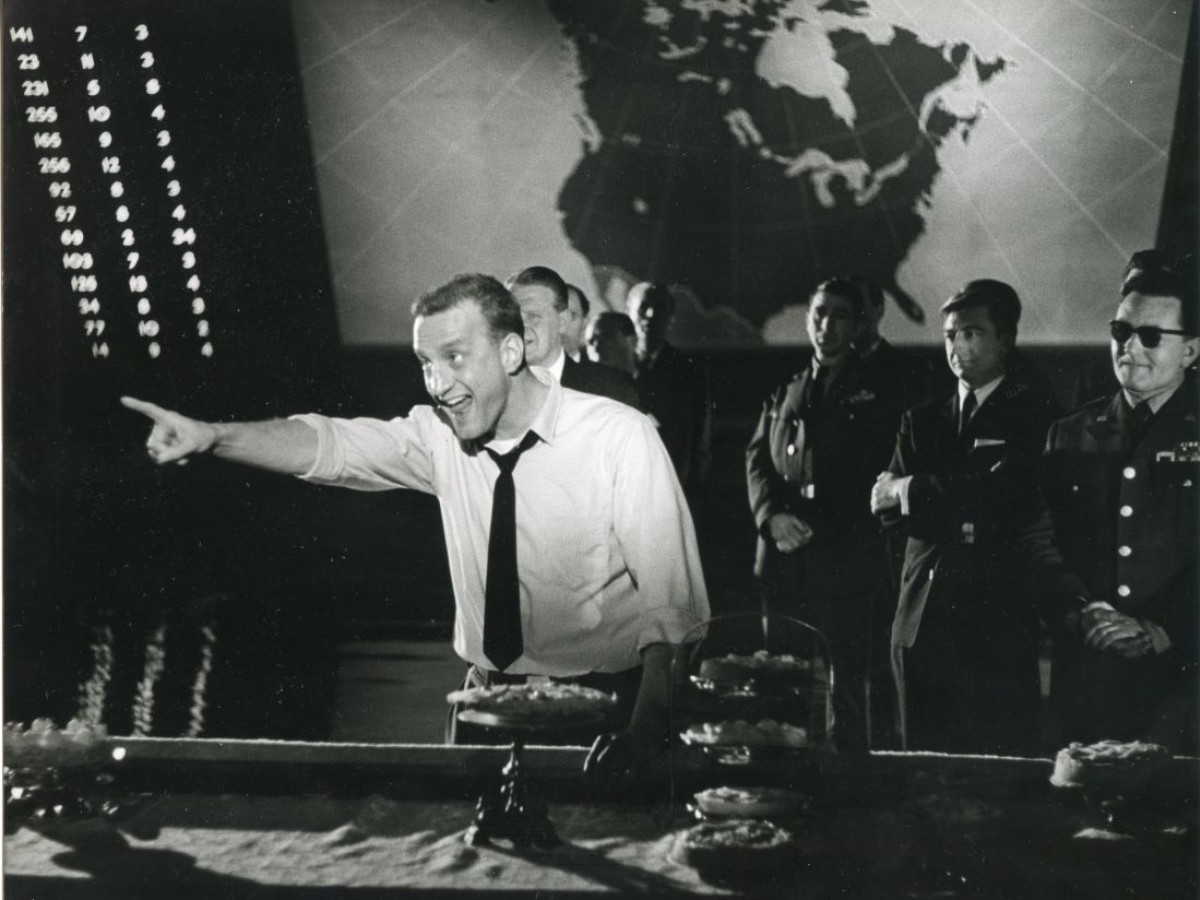 Dr. Strangelove or: How I Learned to Stop Worrying and Love the Bomb, 1964, Stanley Kubrick