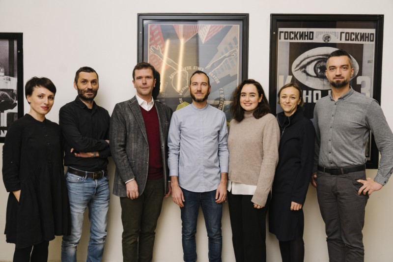 Olga Birzul, Jurij Meden, Michael Loebenstein, Ivan Kozlenko,Tetyana Oliynyk, Volodymyr Sheiko (Foto: ÖFM / © Mercan Sümbültepe)