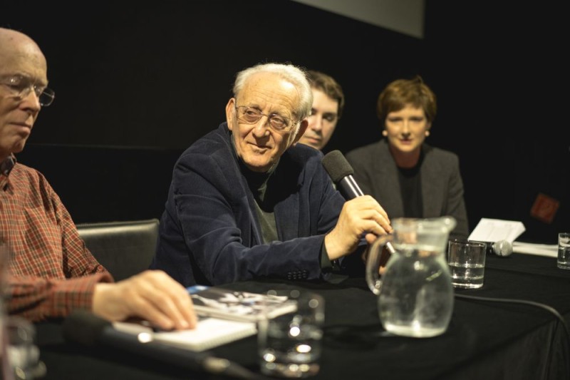 Bernard Eisenschitz, Naum Kleiman, Artiom Sopin, Olga Tsourko (Foto: ÖFM/© Mercan Sümbültepe)