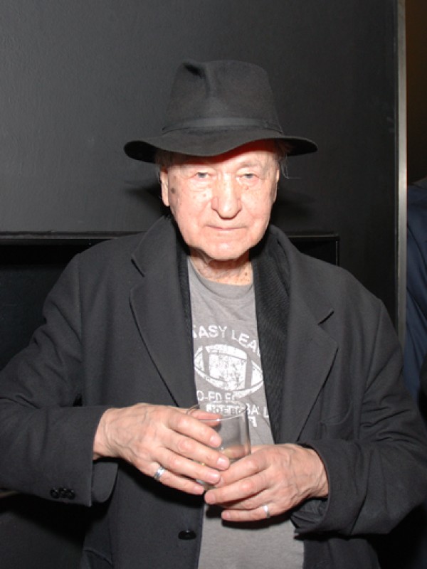 Jonas Mekas im Filmmuseum © Sissi Makovec