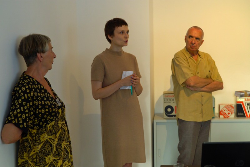 Hanna Schimek, Stefanie Zingl, Gustav Deutsch (Foto: ÖFM / © Patrick Holzapfel)