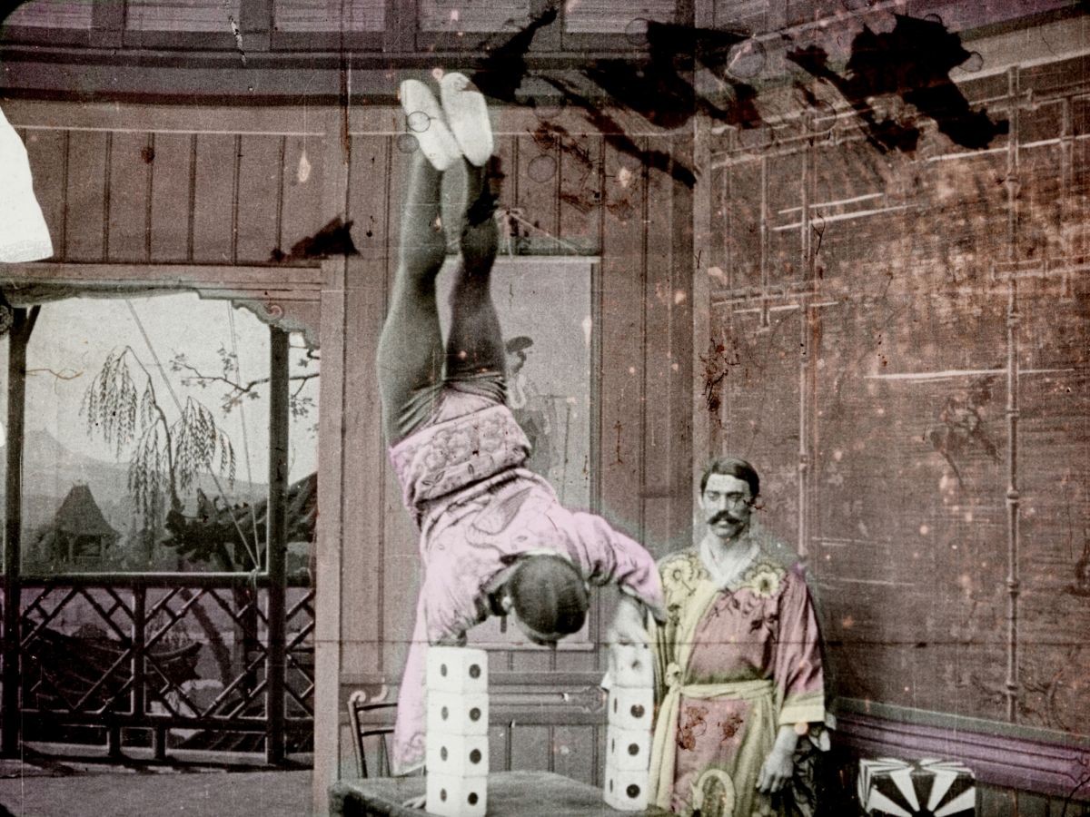 Les Équilibristes Godayou, 1911, Produktion: Pathé Frères [unbearbeitet]