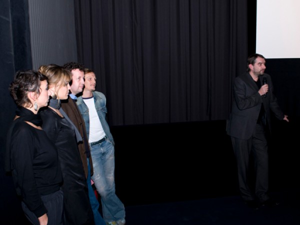 Ursula Strauss, Kathrin Resetarits, Benedikt O. Föger, Georg Friedrich, Alexander Horwath © Natascha Unkart