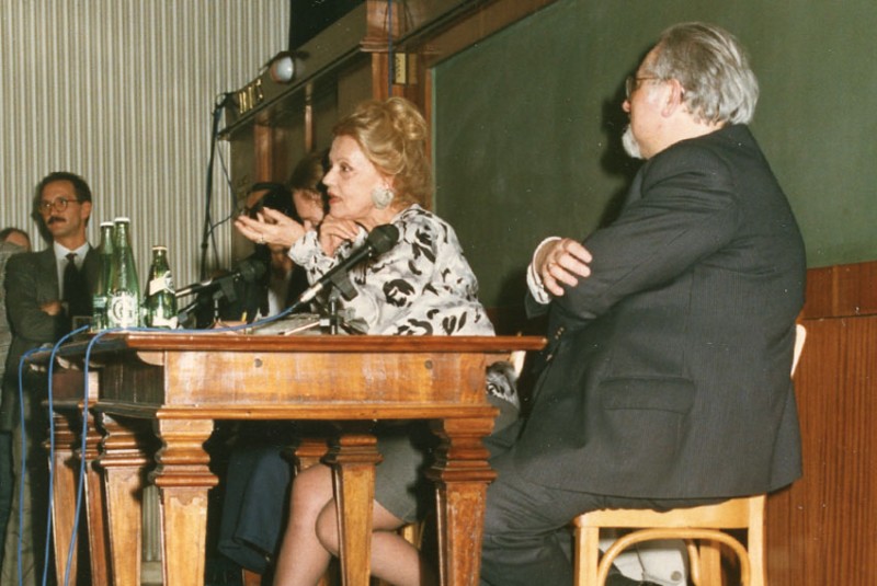 Jeanne Moreau, Peter Konlechner © K. Reiberger