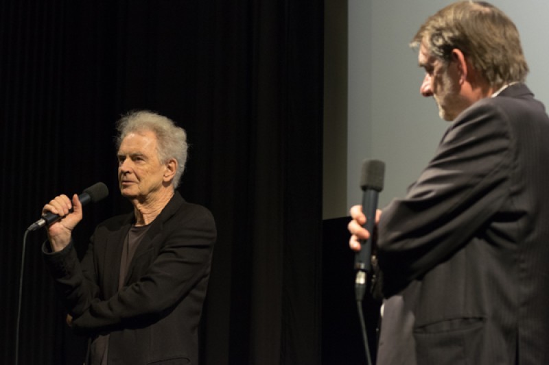 Thom Andersen, Alexander Horwath (Foto: ÖFM/© Eszter Kondor)