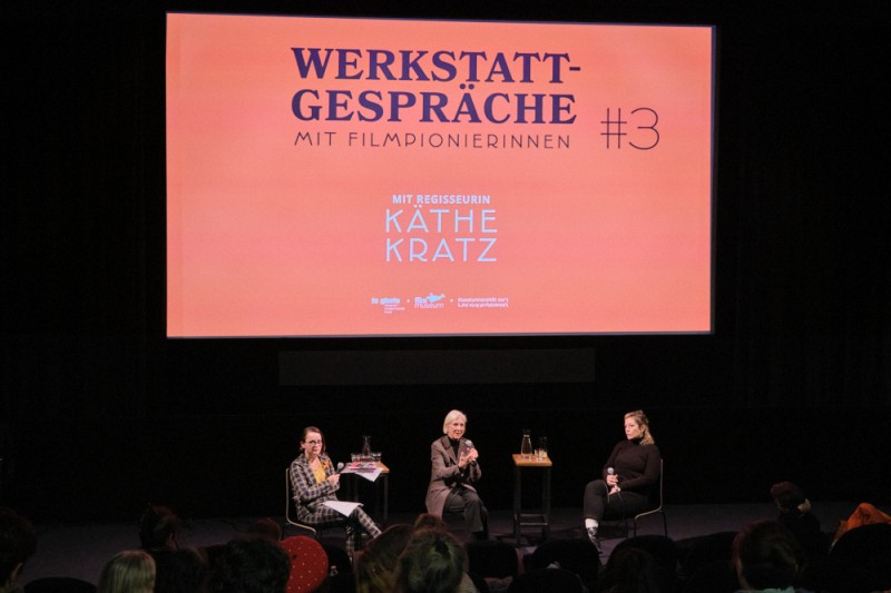 Julia Pühringer, Käthe Kratz, Katharina Mückstein (Foto: ÖFM © Eszter Kondor)