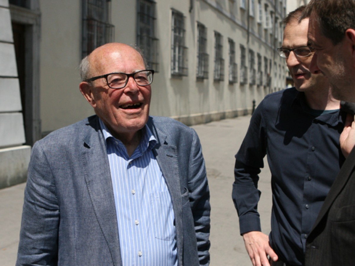 Marcel Ophüls, Constantin Wulff, Alexander Horwath © ÖFM/Eszter Kondor