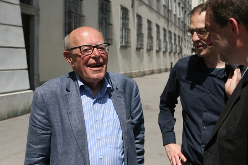 Marcel Ophüls, Constantin Wulff, Alexander Horwath © ÖFM/Eszter Kondor