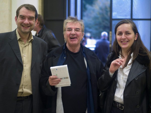 Alexander Horwath, Jean-Pierre Gorin, Regina Schlagnitweit @ Robert Newald