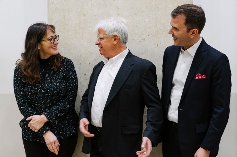 Megan und Rick Prelinger, Michael Loebenstein (Foto: ÖFM / © Mercan Sümbültepe)