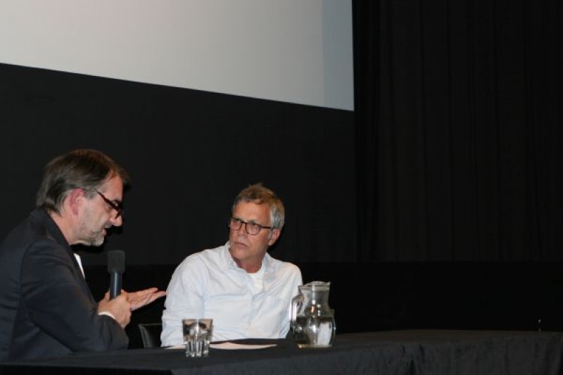 Alexander Horwath, Todd Haynes (Foto: ÖFM/© Alessandra Thiele)