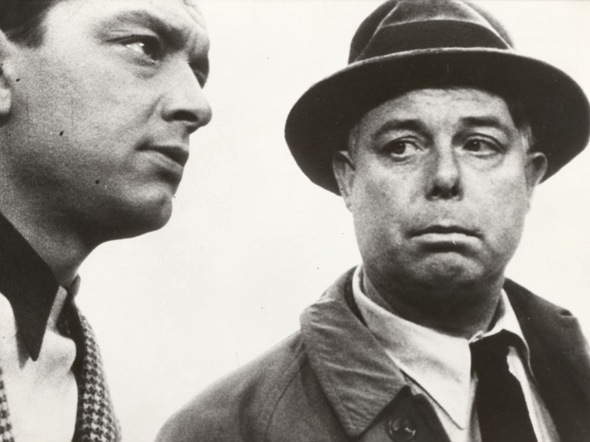 Jean Renoir (rechts) in 