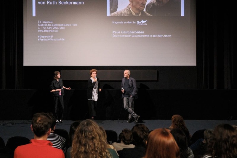 Claudia Slanar, Ruth Beckermann, Dominik Kamalzadeh (Foto: ÖFM © Eszter Kondor)