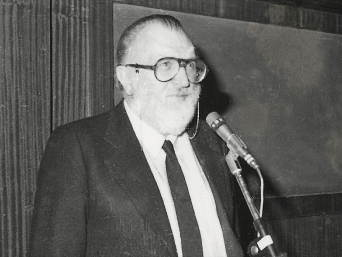 Sergio Leone © Norbert Kössler (Vergrößerung von Kontaktabzug)