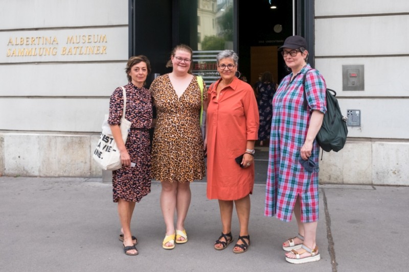 Isabelle Piechaczyk, Magdalena Pichler, Brigitta Burger-Utzer, Isabella Reicher (Foto: ÖFM/ © Eszter Kondor)