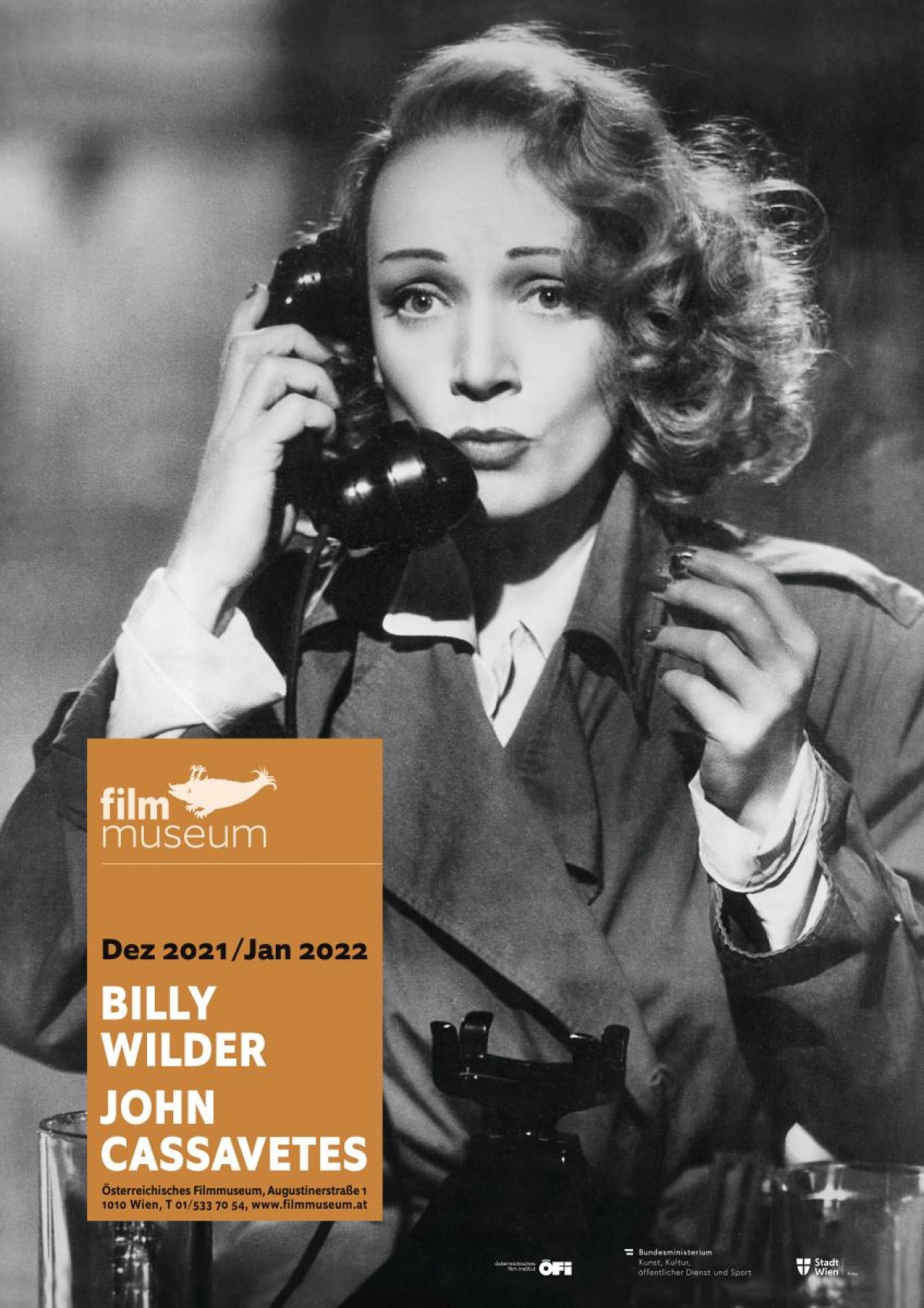 Plakat Billy Wilder (Titelbild: A Foreign Affair, 1948, Billy Wilder)