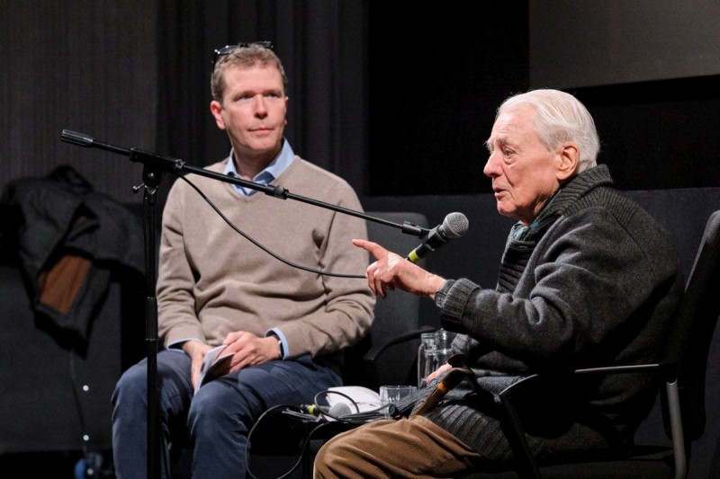 Michael Loebenstein, Alexander Kluge (Foto: ÖFM © Eszter Kondor)