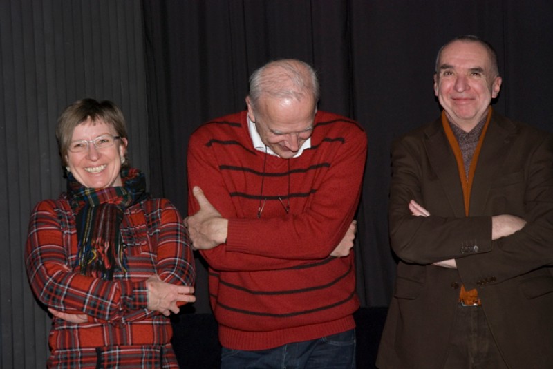 Gerda Lampalzer, Manfred Neuwirth und Gustav Deutsch © Sissi Makovec