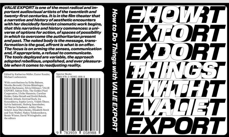 Cover How to Do Things with VALIE EXPORT