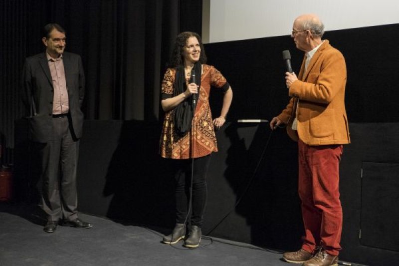 Alexander Horwath, Rebekah Rutkoff, Robert Beavers © ÖFM/Eszter Kondor