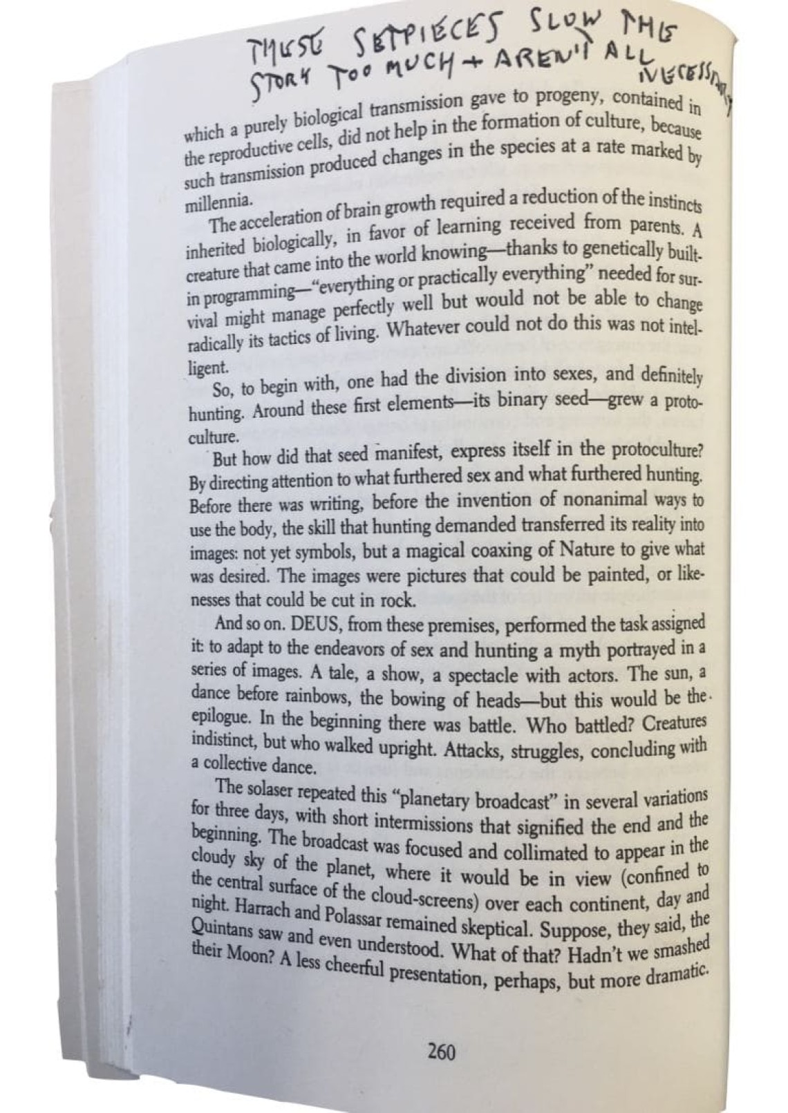 Fiasko von Stanislaw Lem, S. 260 Fiasko von Stanislaw Lem, S. 260