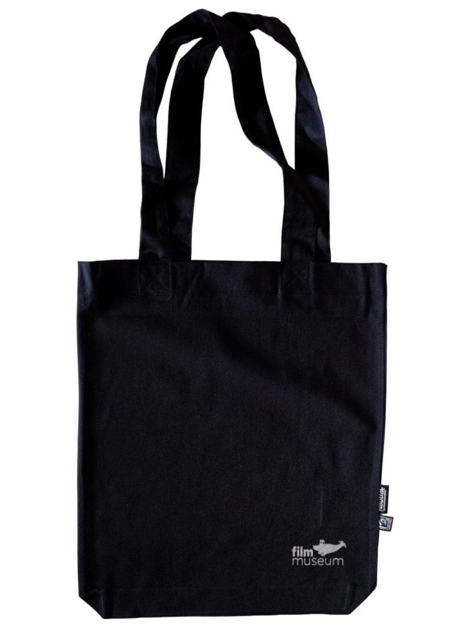 Henkeltasche schwarz Rückseite