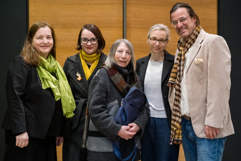 Wilbirg Brainin-Donnenberg, Julia Pühringer, Elfi Mikesch, Andrea Pollach, Alexander Dumreicher-Ivanceanu (Foto: ÖFM © Eszter Kondor)