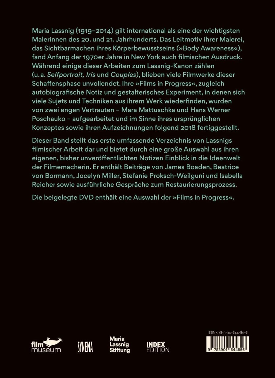 Maria Lassnig. Das filmische Werk / Film Works