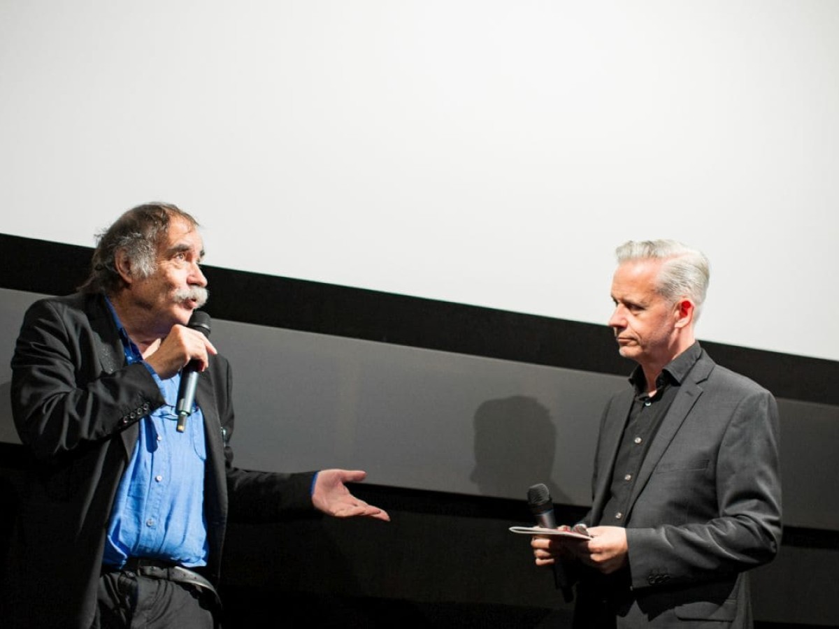 Paulo Branco, Neil Young (Foto: Viennale © Heidrun Henke)