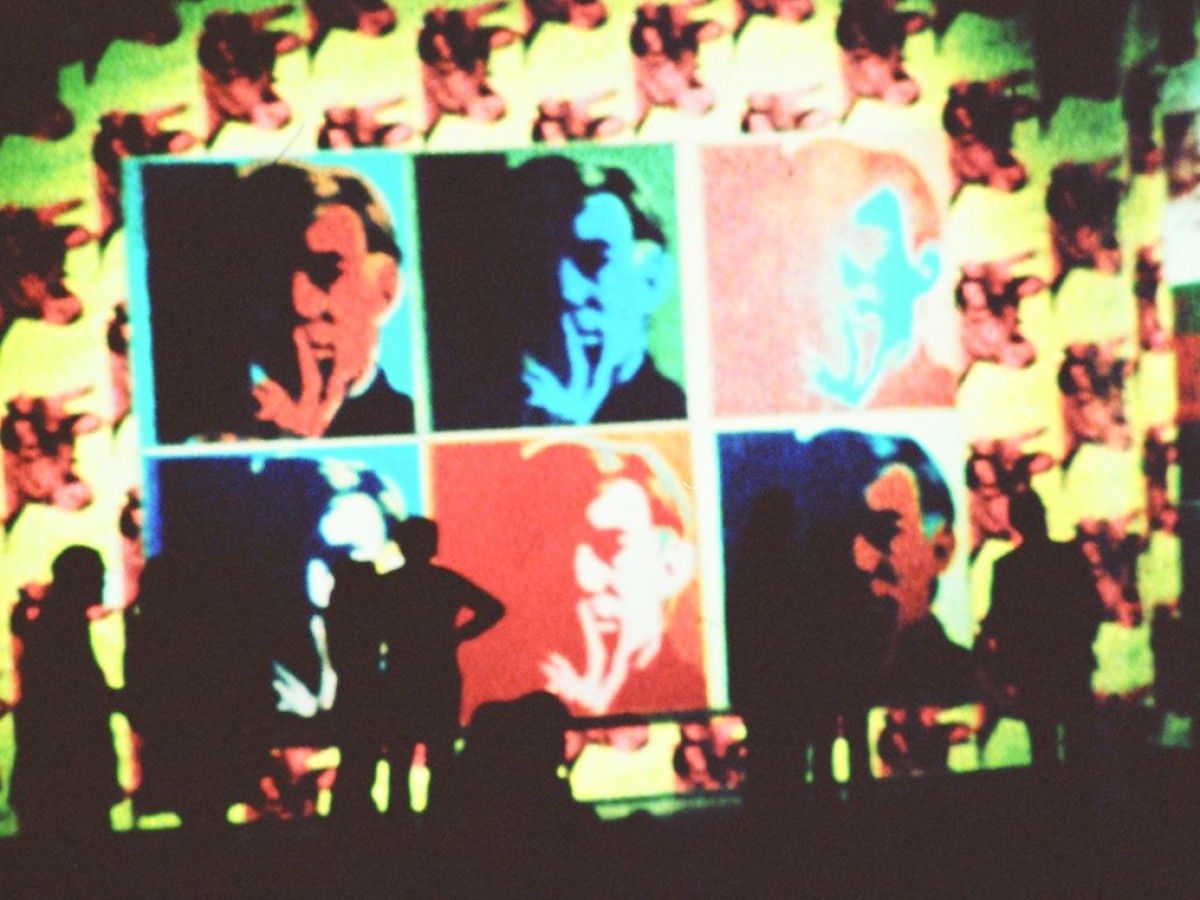 Scenes From the Life of Andy Warhol, 1963–90, Jonas Mekas (Kadervergrößerung ÖFM)