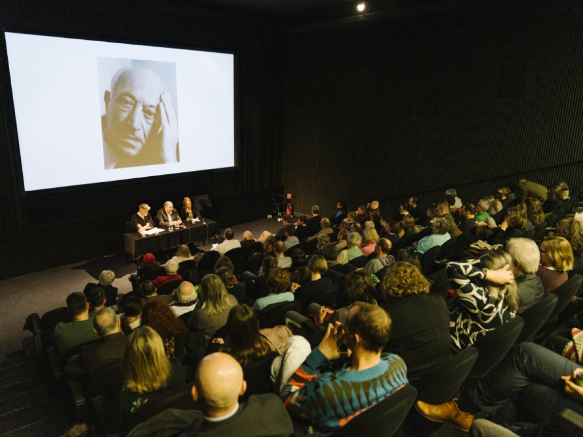 Béla Rásky, Ariel Muzicant, Éva Kovács (Foto: ÖFM / © Mercan Sümbültepe)